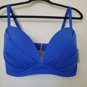 38DD Victoria's Secret Swim Blue
Underwire Bikini Top NWT